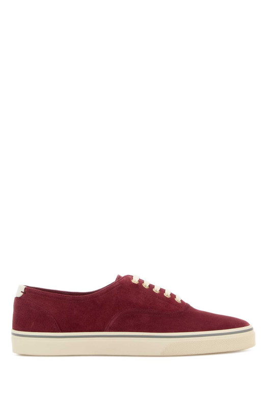 Tyrian purple suede sneakers BRUNELLO CUCINELLI (MZUPIGZ334)