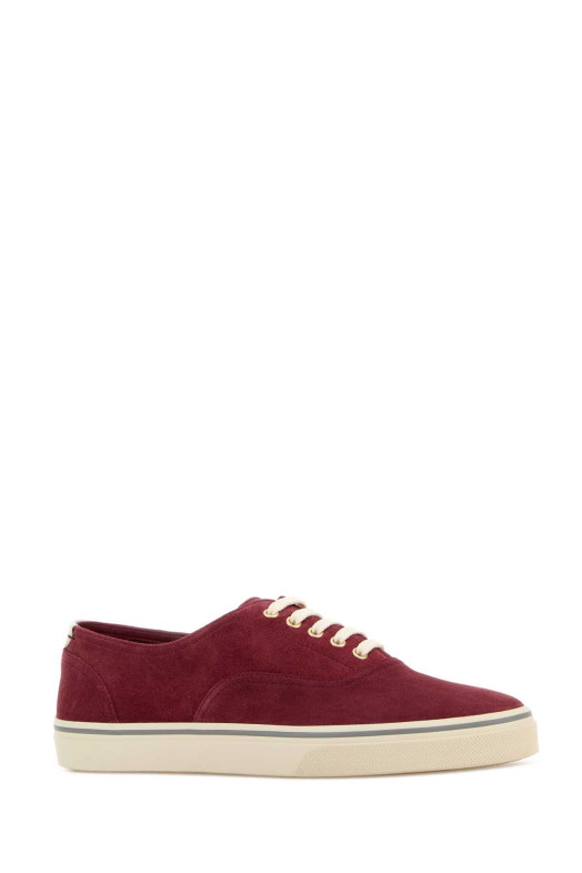 Tyrian purple suede sneakers BRUNELLO CUCINELLI (MZUPIGZ334)