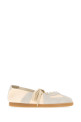 Two-tone leather and suede Replica ballerinas MAISON MARGIELA (S58WS0297P7790)