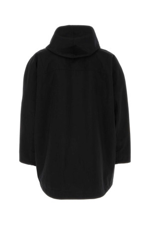 Black nylon windbreaker WOOYOUNGMI (W241JP01)