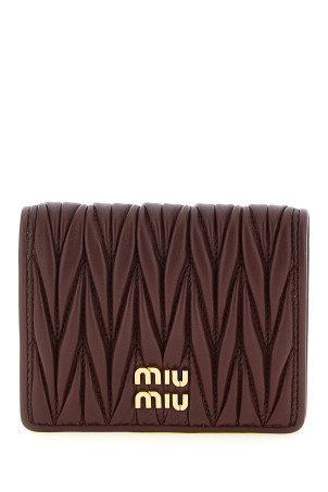 Small tassel wallet Bordeaux