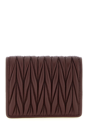Small tassel wallet Bordeaux