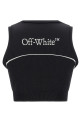 'Off-White™' sports top Black