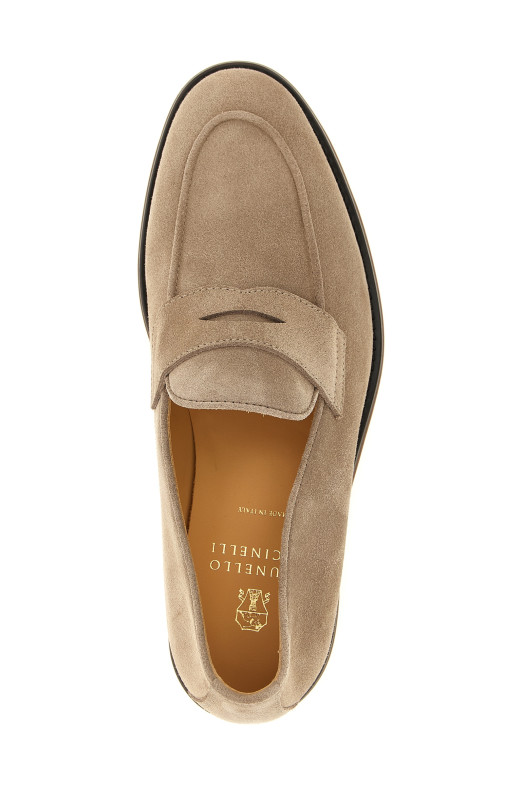 'Penny' loafers Gray