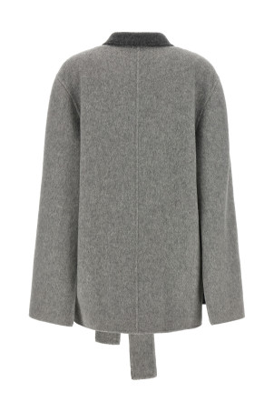 Кардиган з рукавами-накидками, сірий ALBERTA FERRETTI A060666572509