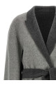 Кардиган с рукавами-накидками, серый ALBERTA FERRETTI A060666572509