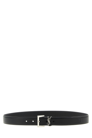 'Monogram’ belt Black