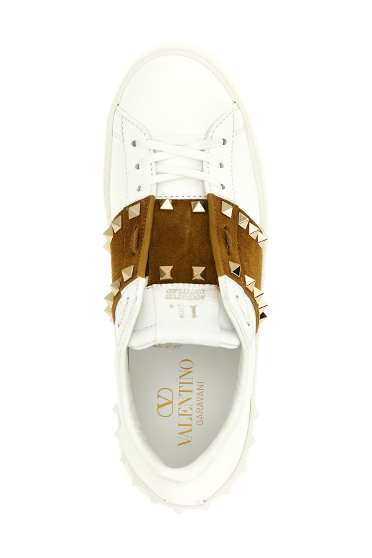 Кроссовки Valentino Garavani «Rockstud Untitled», коричневые W2S0A01ZBV3DZ