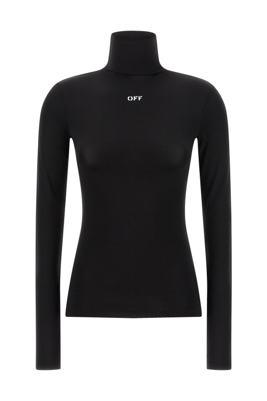 'Off Stamp' sweater Black