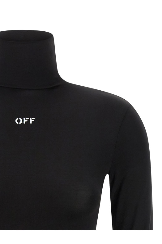 'Off Stamp' sweater Black