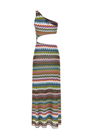 В'язаний накид на купальник, різнокольоровий MISSONI MC25SQ0CBR014FSM9YJ