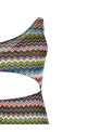 Вязаное покрывало для купальника, разноцветное MISSONI MC25SQ0CBR014FSM9YJ