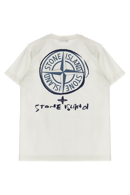Printed T-shirt White