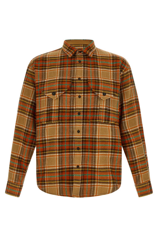 'D2 Cottage Military' shirt orange