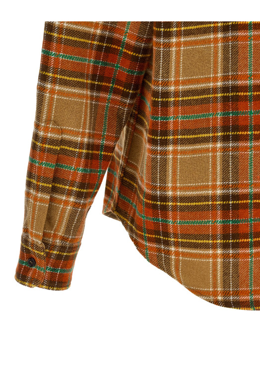 'D2 Cottage Military' shirt orange