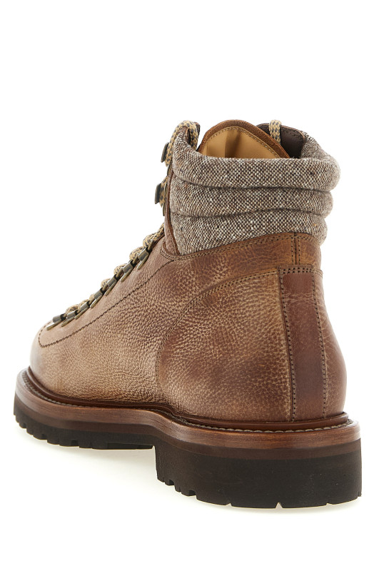 Ботинки «Mountain Boot» на шнурках, коричневые MZURCCS890CUX81
