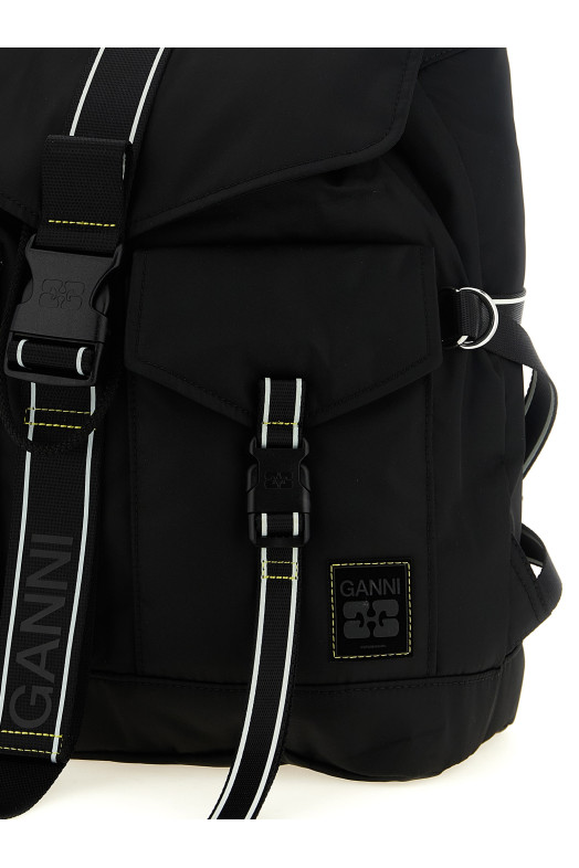'Re-Tech' backpack Black