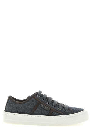 'Shiny Tab' sneakers Gray