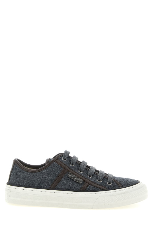 'Shiny Tab' sneakers Gray