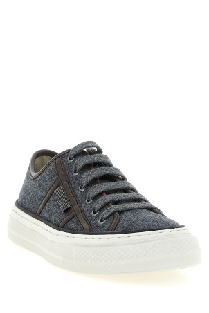 'Shiny Tab' sneakers Gray