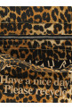 Большая сумка для покупок «Leopard», коричневая A7179943
