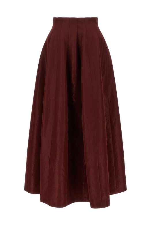 Panel skirt Red