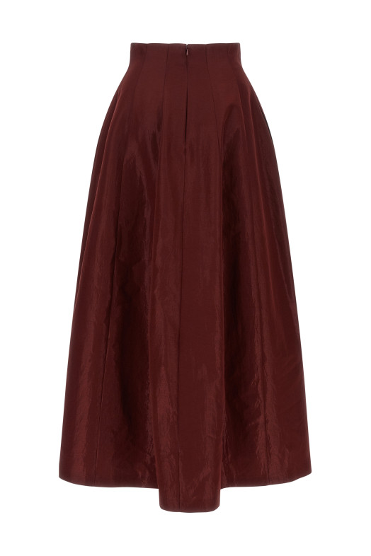 Panel skirt Red