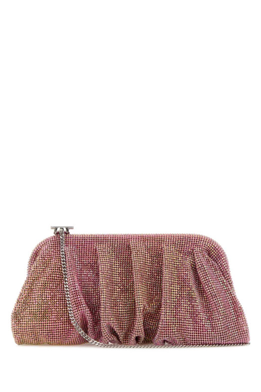 Embellished fabric large Venus clutch BENEDETTA BRUZZICHES (0010169)