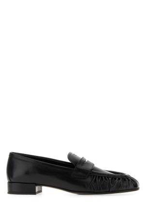 Black leather loafers Black PRADA (1D175OF020007)