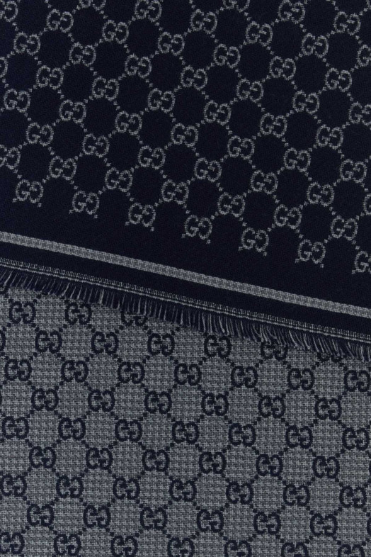 Шарф GG с жаккардовым узором GUCCI (8362644G386)