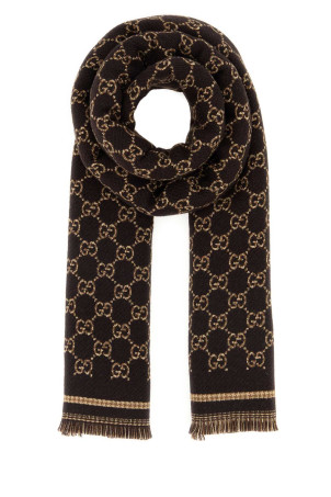 GG jacquard scarf GUCCI (8362644G386)