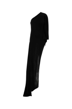Black jersey one-shoulder dress Black GUCCI (865077ZATRT)