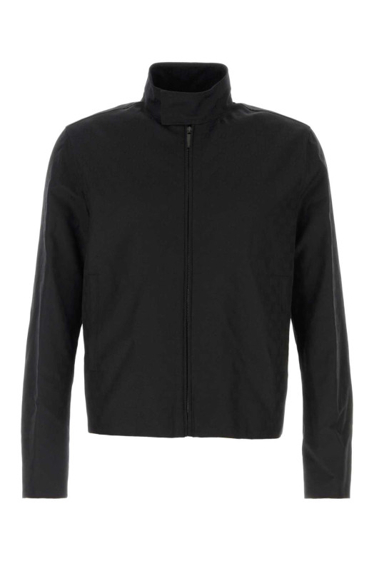 Black GG cotton jacket Black GUCCI (871650ZAUR4)