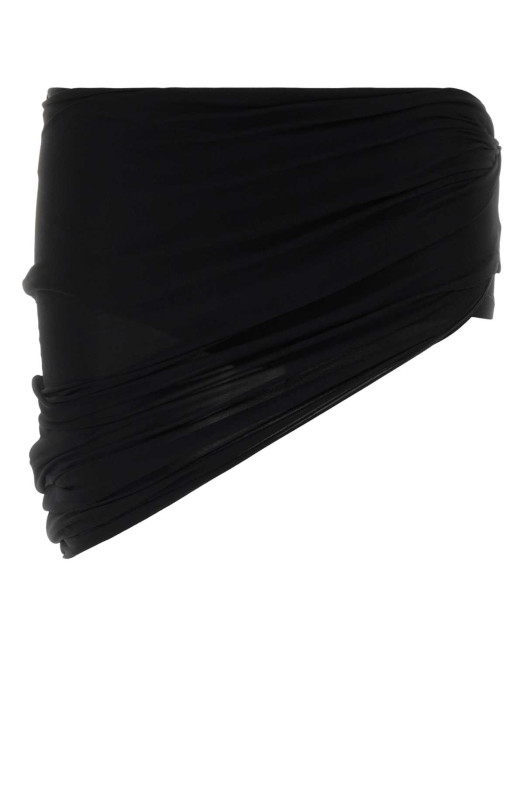 Black stretch jersey mini skirt Black GUCCI (871969XUAPB)