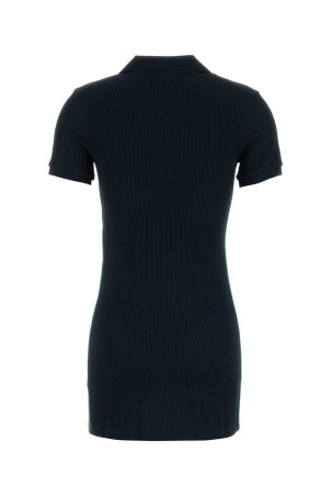 Navy blue jersey polo dress GUCCI (872682XJHYN)