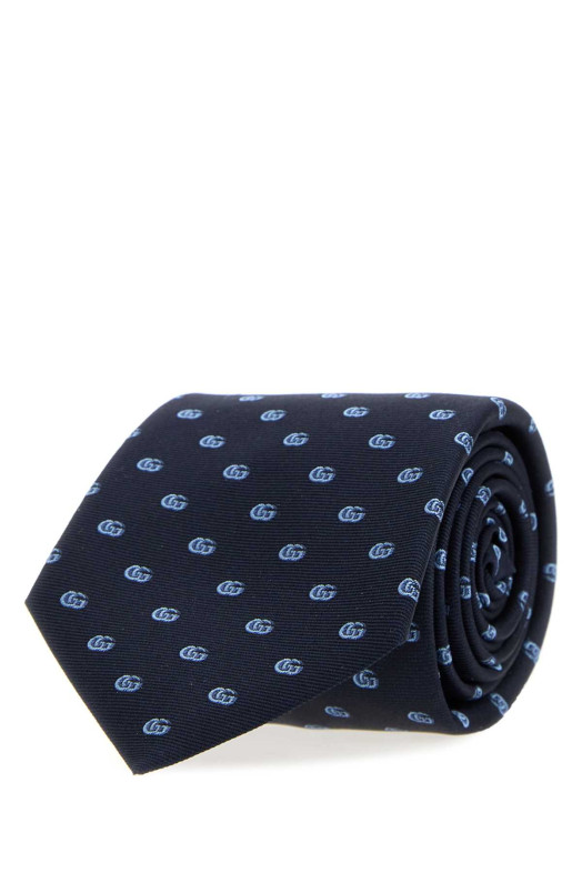 Embroidered jacquard tie GUCCI (8741124E009)