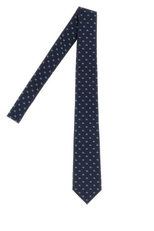 Embroidered jacquard tie GUCCI (8741124E009)