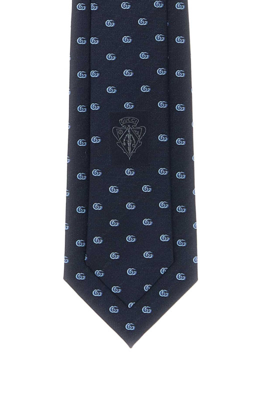 Embroidered jacquard tie GUCCI (8741124E009)