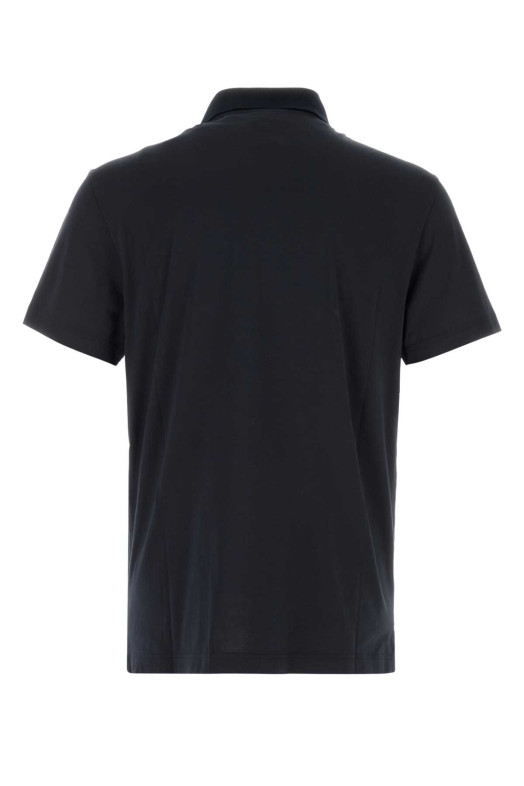 Black cotton polo shirt GUCCI (875092XJH0U)