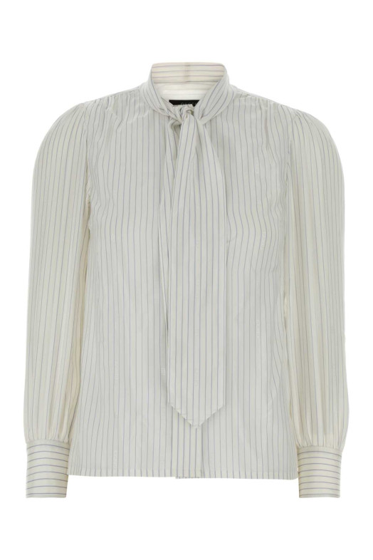 Embroidered silk shirt GUCCI (875606ZAU9H)