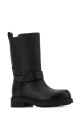 Черные кожаные сапоги Fendi Filo, черные FENDI (8T8892TDK)