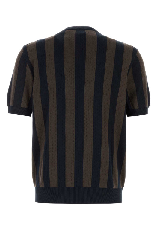 Embroidered knit t-shirt FENDI (FZY443AY3U)