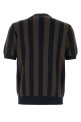 Embroidered knit t-shirt FENDI (FZY443AY3U)