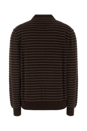Embroidered cotton polo shirt MIU MIU (MML05RSOOO184Q)