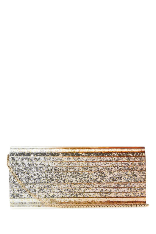 Multicolor acrylic Sweetie clutch JIMMY CHOO (SWEETIETDG)