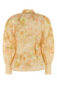 Printed linen blend Crush shirt ZIMMERMANN (2339TR251)