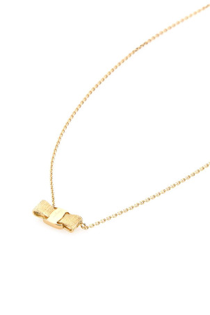 Gold metal necklace SALVATORE FERRAGAMO (760547998985)