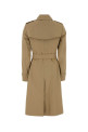 Beige twill trench coat Beige BURBERRY (8117240)