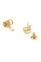 Gold metal VLogo Signature earrings VALENTINO GARAVANI (9W2J0CC8UXM)