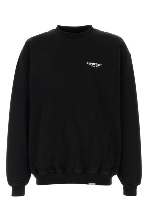 Black cotton Represent Owners Club sweatshirt REPRESENT (OCM41115)